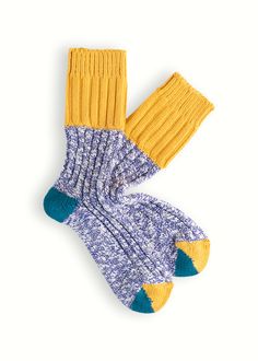 Thunders Love Cocktail Yellow Socks are divided in two parts, the upper one is ribbed knitted in yellow cottoned the other is knitted in blue flammé, the tip and the toe are two color knitted. ADVANTAGES; Multicoloured yarn craft, Unique design, Beautiful glimpsed effect, Finely ribbed knit to get perfect fit, Durability and resistance. Love Cocktail, Yellow Socks, Yarn Craft, Yarn Crafts, Rib Knit, Ribbed Knit, Unique Design, Perfect Fit, Unique Designs