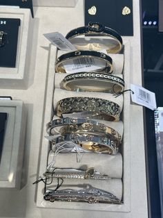 #bracelet #bangles #coach #desginer #jewelry #jewelrydesigner Coach Bangle, High End Jewelry