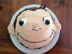 Cake Themes, Cute Baking, Curious George, Just Cakes, Cute Birthday Cakes, Pretty Cakes, Cute Cakes