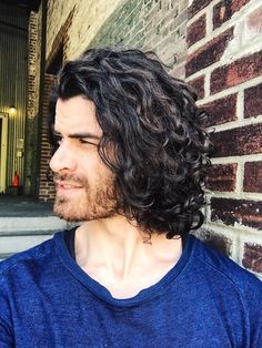 Long Thick Curly Hair, Natural Hair Men, Beyonce Hair, Thick Wavy Hair, Wavy Hair Men, Men's Long Hairstyles, Thick Curly Hair