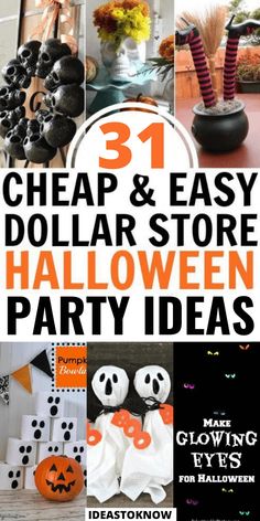 31 cheap and easy dollar store halloween party ideas that are perfect for the whole family