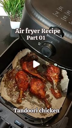 air fryer recipe part 01 tandoori chicken in the crock - pot