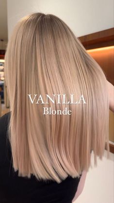 Fall Hair Biolage, Blond Hair Ideas Color, Blonde Hair Fair Skin Brown Eyes, Kinds Of Blonde Hair Color, Icy Beige Blonde Hair, Blond Hair Shoulder Length, Blonde Medium Hairstyles, Blonde Hair One Color, Blonde Hair Inspo Fall