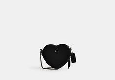 Heart Crossbody Bag 14 | COACH Coach Heart Crossbody Bag, Coach Heart Purse, Cute Coach Bags, Coach Heart Bag, Heart Crossbody Bag, Coach Mini Purse, Romantic Heart, Backpack Charm, Heart Bag