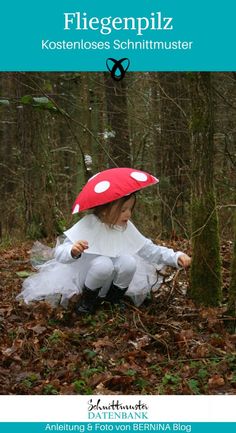 Gnome Costume, Mushroom Costume, Fall Paper Crafts, Happy Halloweenie, Mushroom Hat, Bernina Blog, Halloween Costume Outfits, Halloween Fancy Dress, Fairy Fashion