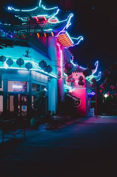 Chinatown Los Angeles, Colorful Lights