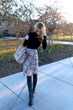 35 Fashionable Work Outfits For Women To Score A Raise | Styleoholic Fashionable Work Outfits, Spring Work Outfits, فستان سهرة, Looks Street Style, Interview Outfit, Plaid Skirt, Inspired Outfits