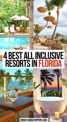 4 Best All Inclusive Resorts in Florida All Inclusive Resorts In Florida, Southern Getaways, Family Resorts In Florida, Resorts In Florida, Lux Travel, Wright Family, Port St Lucie Florida, Travel Florida, Best All Inclusive Resorts