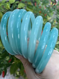 Thin style sky blue jade bangle Diameter inner 63mm Very pretty Blue Jade, Jade Bangle, Fort Worth, Sky Blue, Blue Sky, Bangle Bracelets, Fort, Jade, Jewelry Bracelets