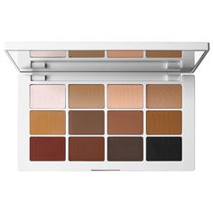 What it is: A universal must-have matte palette formulated to be easily buildable so that it can go from natural to dramatic without causing fallout.Ingredient Callouts: This product is also gluten-free, paraben-free, and cruelty-free.What Else You Need to Know: Inspired by human skin tones from light to deep, this custom, pro matte formula has a featherlight creamy feel and applies evenly with medium buildable and blendable coverage. The timeless palette offers superior grip and adherence with Makeup By Mario Master Mattes, Mario Master Mattes, Mario Palette, Mario Dedivanovic, Makeup By Mario, Neutral Eyeshadow Palette, Neutral Eyeshadow, Sephora Beauty, Black Pigment