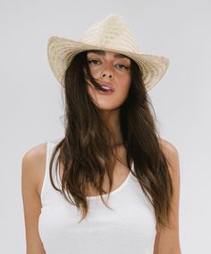 A light + comfortable Western straw style, the Codi has a classic, pinched crown with a wavy western upturned brim. Pair with your favorite tee shirt + jeans or coolest summer swimsuit for the ultimate coastal cowgirl style. Beachy Upf 50+ Tops For Spring, Fitted Western Tops For Summer, Relaxed Fit Natural Color Summer Tops, Casual Natural Color Tops For Summer, Casual Natural Straw Hat For Rodeo, Casual Sun Hat With Curved Brim For Summer, Casual Summer Straw Hat, Natural Color Beach Tops For Spring, Beachy Tops For Summer