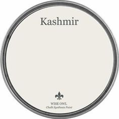 a white drum head with the words kashmir on it