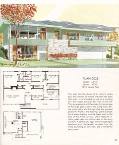 an old house is featured in the catalog for its new home, which was built in 1932