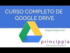 a blue and white banner with the words curoso completo de google drive