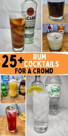 the 25 rum cocktails for a crowd