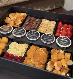 a box filled with lots of different types of food