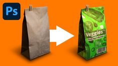 an image of two bags with vegetables in them and the same bag as it appears