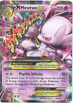 a pokemon card with the name psychic infinity