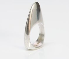 Georg Jensen Modern Ring #A 30 Luxury Modernist Sterling Silver Jewelry, Fashion Objects, Wax Carved Ring, Georg Jensen Ring, Contemporary Jewelry Rings, Vintage Modernist Jewelry, Wax Carving Jewelry, George Jensen, Georg Jensen Jewelry