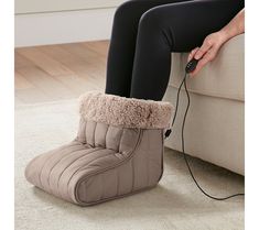 Treat your feet to cozy, soothing warmth with the Shavel Micro Flannel heated foot warmer. This innovative foot warmer features Micro Flannel fabric that combines the cozy comfort of cotton flannel with the convenience of being wrinkle-resistant and easy to care for. After a chilly day, slip into the ultra-soft sherpa fleece sock and let the electric heating pad gently warm your feet. From Shavel. Red Buffalo Check, Fleece Socks, Heating Pad, Electric Heating, White Buffalo, Flannel Fabric, Sherpa Lined, Sherpa Fleece, Comforters Cozy