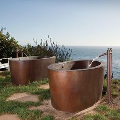 Native Trails 64" Copper Aspen Bathtub Big Sur House, Copper Soaking Tub, Soaker Bathtub, French Country Bathroom, Copper Bath, Copper Tub, Copper Bathtubs, Steam Showers Bathroom, Soaker Tub