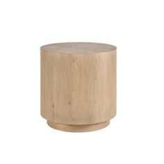 a small wooden stool on a white background