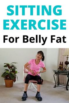 Sitting Exercise, Exercise For Belly, Exercise While Sitting, Seated Exercises