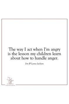 an image of a quote on how to handle anger in someone else's life