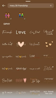 "mery.38 friendship" Instagram gifs for stories Cute Designs For Instagram Story, Cute Instagram Story Stickers Love, Friendship Stickers Instagram, Story Ideas For Friendship Day, Anniversary Stickers Instagram, Friendship Day Templates Instagram, Gif Instagram Best Friend, Friendship Day Post Instagram, Mery Instagram Stickers