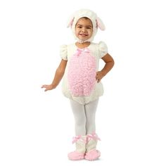 Go make this Halloween a bahhhhhh-eautiful one when you dress your little guy or gal up in the Littlest Lamb Child Costume! With your purchase, you will receive everything you need to turn your tyke into the cutest lamb to ever leave the barn. Featuring a fluffy body, hood, and shoe covers, your tot will be so cute, comfy, and stylish, they're never going to want to take it off! Buy your lamb child costume today! Size: 6-12M.  Color: White. Sheep Costume, Lamb Costume, Sheep Costumes, Cute Lamb, Diy Costumes Kids, Christmas Play, Cute Comfy, Shoe Covers, Fancy Dress Costumes