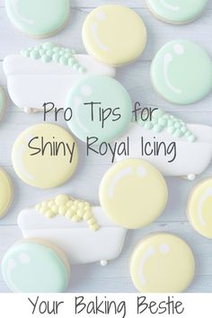 How to Make Royal Icing Shine Best Royal Icing Recipe For Cookies, Icing Cookies Tutorial, Sugar Cookie Recipe For Decorating, Royal Icing Sugar