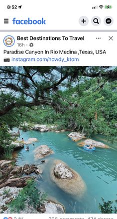 an instagram page for the best destinations to travel in texas, usa on facebook