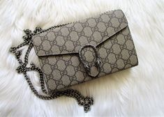 Reviewed by Emm: Gucci Dionysus Wallet on Chain (WOC) – Styled by Emm Gucci Woc Outfit, Designer Wallet On Chain, Gucci Wallet On Chain Outfit, Fantasy Bags, Ysl Purse, Luxury Stuff