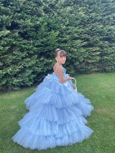 Tulle Dress Kids, Tiered Ruffle Tutu Dress For Wedding, Light Blue Ruffled Tutu Dress For Wedding, Tiered Tulle Princess Dress, Blue Princess Dress With Ruffles For Wedding, Princess Style Tiered Tulle Tutu Dress, Light Blue Ruffled Princess Dress For Wedding, Elegant Blue Tulle Tutu Dress, Tiered Tulle Princess Dress For Dress-up