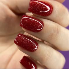 Red Sparkly Nails, Apple Watch Fashion, Sparkly Nails, Classy Nails, Ok Ru, Perfect Nails, Beauty Cosmetics