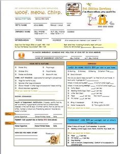 a dog grooming checklist is shown in this image