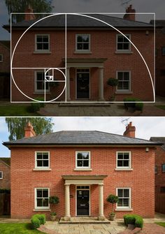 an image of a brick house with a basketball court on the front and side of it