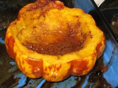 a baked dish sitting on top of a stove