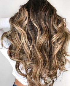 Balayage For Black Hair, Highlight Ideas, Rambut Brunette, Dye Ideas, Caramel Hair, Hair Color Light Brown