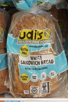 Dietitian-Approved Low-FODMAP Great tasting Gluten Free Bread too. YES ITS SOY FREE!!! that is the hardest part about this diet hitting the gluten free isles in stores to then narrow your selection base to a shelf...! :) IM SO excited i've heard UDI's taste more realistic in texture then the rice breads i've been suffering through eating! Fodmap Bread, Balanced Food, Gluten Free Foods, Ibs Diet, Baking Powder Uses