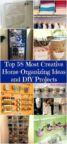 the top 5 most creative home organizing ideas and diy projects