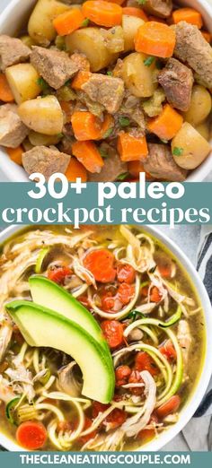 the best crock pot recipes for dinner, lunch or dinner with meat and veggies