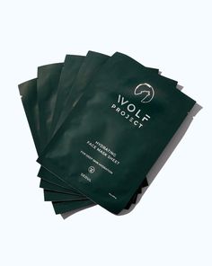 THE WOLF PROJECT Face Mask Hydrating Face Sheet Mask Set Tumeric Masks, Face Mask Sheet, Expensive Products, Sheet Mask Set, Men Skin Care Routine, Natural Hydration, Hydrating Face Mask, Face Sheet Mask, Mask Sheet