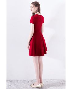 Shop Retro Chic Short Sleeve Little Red Dress With Bow Knot online. All instock with free shipping. Pro since 2009. Red Knee-length Mini Dress, Solid Color Short Sleeve Mini Dress For Evening, Red A-line Dress With Bow, Formal Short Sleeve Mini Dress In Solid Color, Red Solid Knee-length Mini Dress, Knee-length Short Sleeve Party Dress, Red Short Sleeve Dress With Bow, Short Sleeve Mini Dress With Bow For Party, Elegant Red Mini Dress With Bow