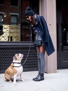 chaussettes-hautes-femme-gris-bonnet-laine Pretty Winter Outfits, Looks Pinterest, Sock Outfits, Boating Outfit, Bohol, Cooler Look, Looks Street Style, Outfit Trends