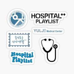 the hospital playlist sticker pack