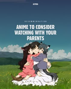 anime to consider watching with your parents on instagram, via asteria com