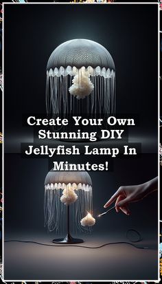 Transform your space with this easy DIY jellyfish lamp project! Follow our step-by-step tutorial to create a stunning jellyfish lamp in minutes. Brighten up your room with this mesmerizing and unique decor piece. Perfect for adding a touch of whimsy to any room. Get crafting today! Unique Decor