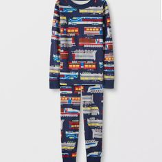 Nip. Size 140 (U.S. 10) Train Pajamas. From A Nonsmoking Home. Thomas The Train Pajamas, Boys Pajamas, Hanna Andersson, Kids Pajamas, S 10, Pajama Sets, Pajama Set, Kids Shop, Pajamas