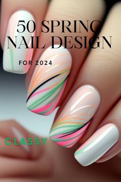 Galaxy Nail Designs, Striped Nail Art, Galaxy Nail, Pink Nail Art Designs, Fashion Nail Art, Nail Art Stripes, Summer Nails 2024, Amazing Nail Art